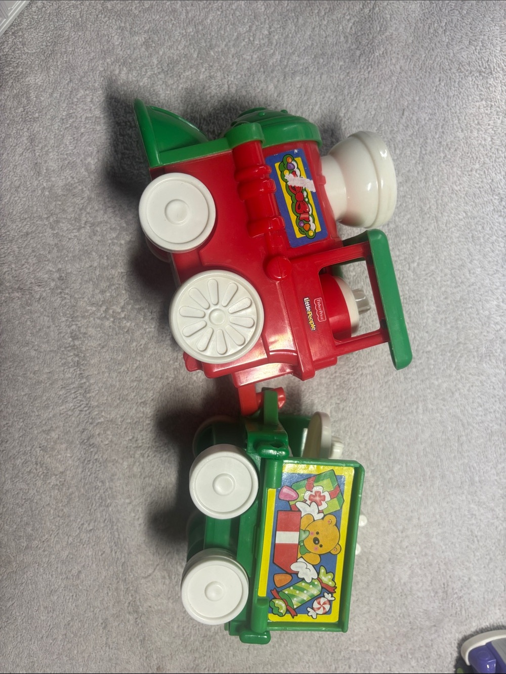 Little People- Classic Red and Green Pull-Along Toy Train - Kids Toys